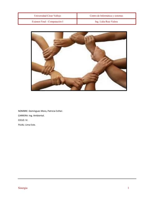 Examen final - Slideshare