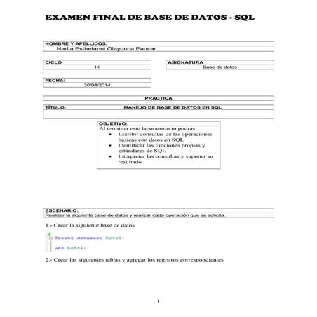 Examen final de sql nadia