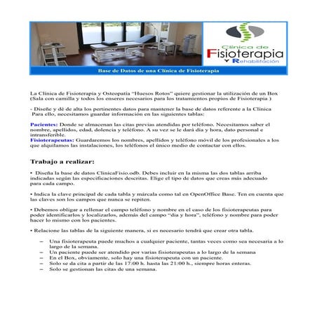 Ejercicio Examen fisioterapia