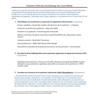 Examen pelicula something_the_lord_...