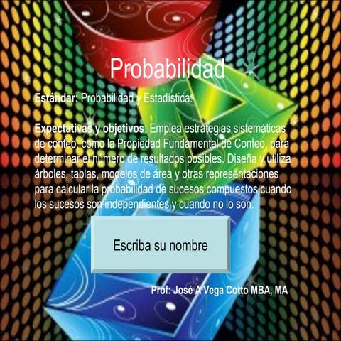 Examen probabilidad show