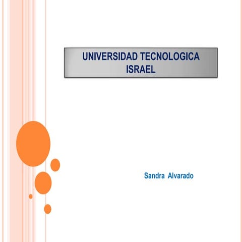 Examen Sandra U Israel Oracle