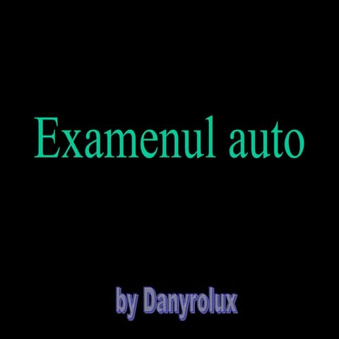 Examenul auto