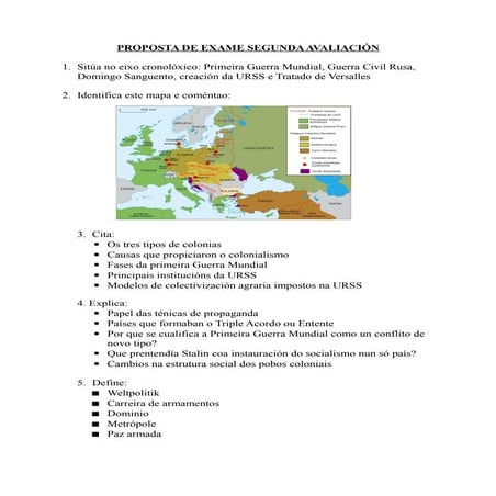 Exame segunda avaliacion