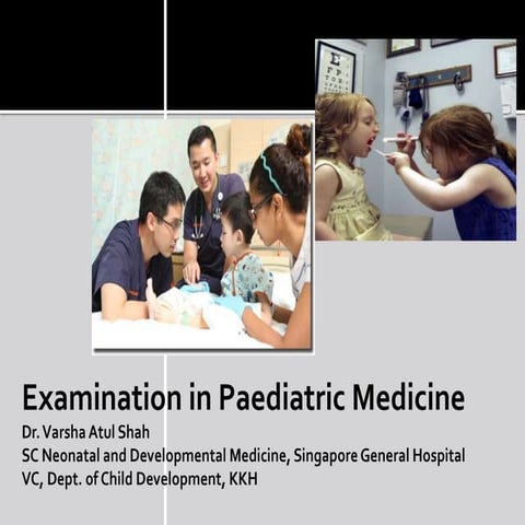 Examination in paediatric Medicine for medical students.pptx