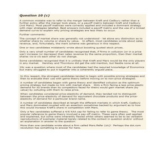 Examiners report June 11 Q10 c