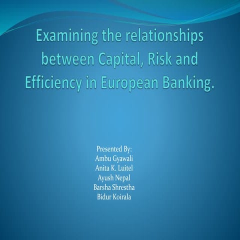 The capital budgeting process | PPTX