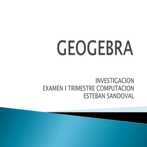 Geogebra | PPTX
