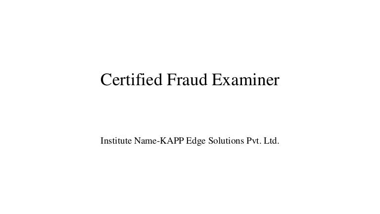 CFE-Investigation Fragen Und Antworten