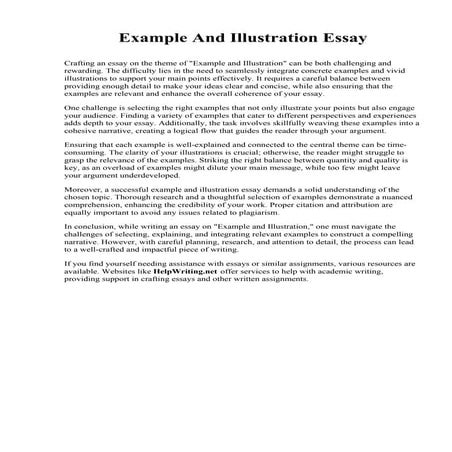 Example And Illustration Essay.pdf