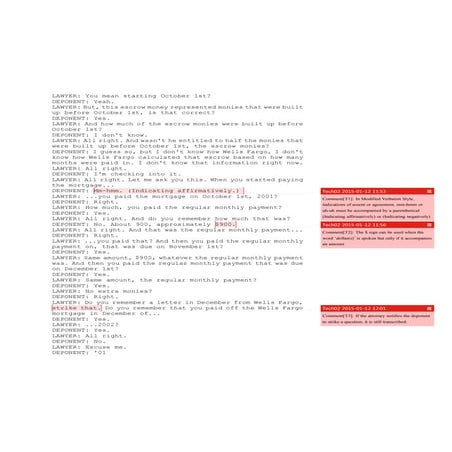 Example audio 1.2 transcription | PDF