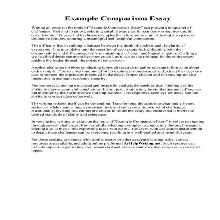 Essay On Similarities And Differences.pdf