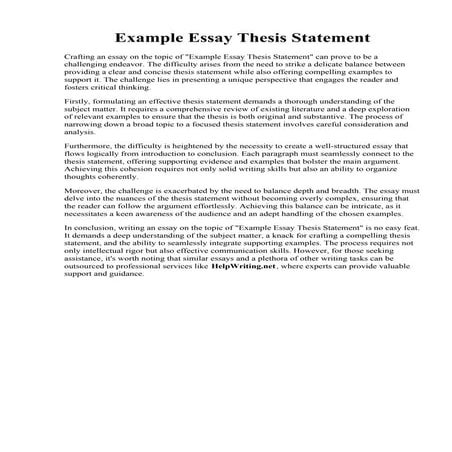 Example Essay Thesis Statement.pdf