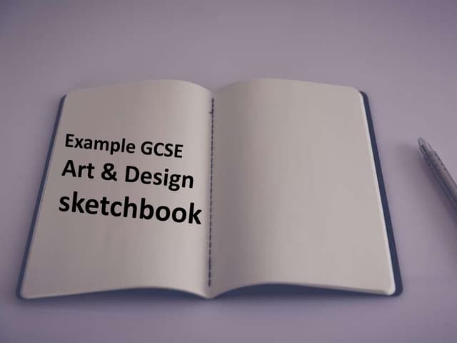 Example GCSE sketchbook