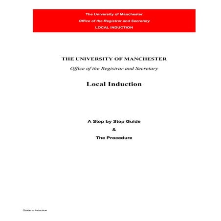 Exampleinductionguide