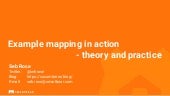 Example mapping (with builds)  - ProductWorld 2022