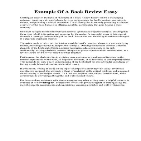 example-of-a-book-review-essay-book-reviews-examples-google-search