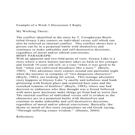 Example of a Week 3 Discussion 2 ReplyMy Working Thesis.docx