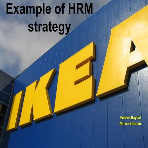 Example of HRM Strategy - IKEA