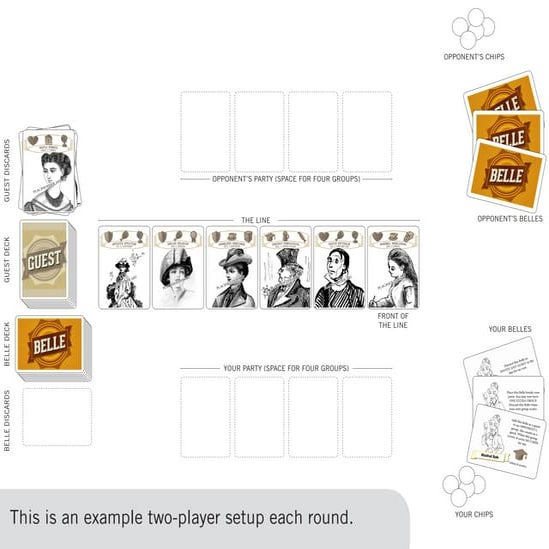 Belle of the Ball - Example of Play Diagrams