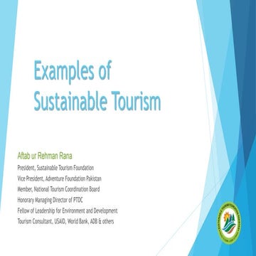 Understanding Sustainable Development Goals and Tourism | PDF