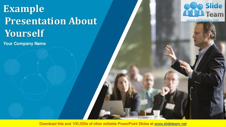 powerpoint presentation of yourself example