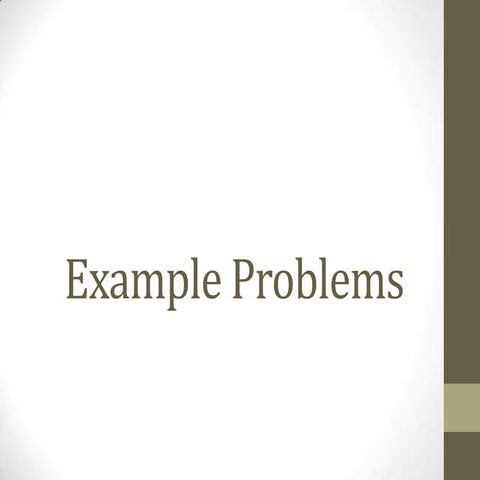 Example problems Binomial Multiplication