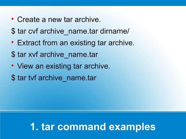 Examples -partII