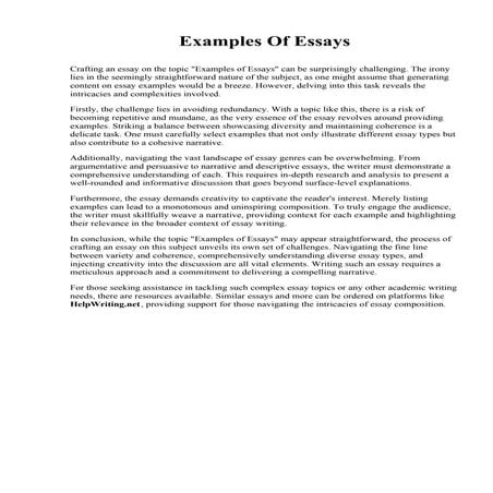 Examples Of Essays.pdf