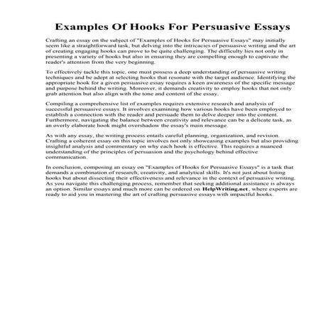 Examples Of Hooks For Persuasive Essays.pdf