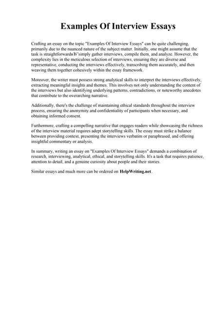 Sample Interview Essay.pdf