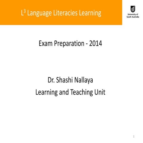 Maths exam tips updated_new tips really workppt | PPT