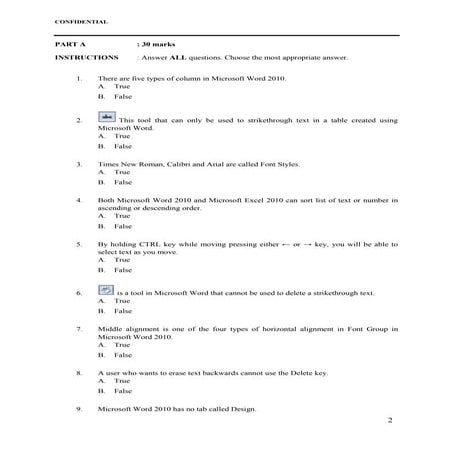 Exam question sample IT | PDF