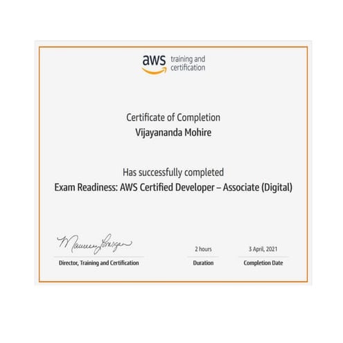 Exam readiness AWS certified developer | PPT