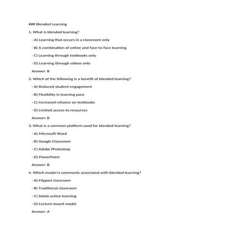 Examination Training for any department .doc