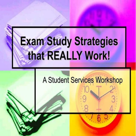 Exam study strategies presentation (1)