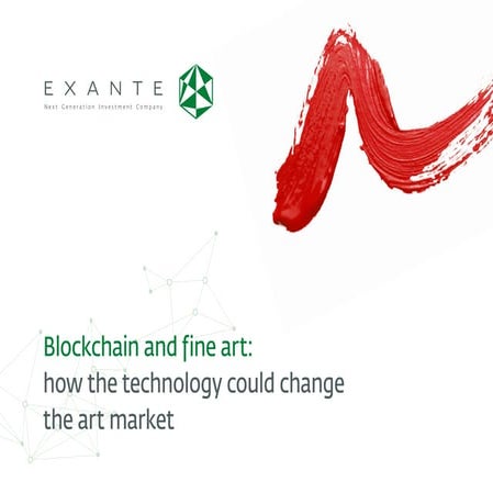Blockchain and fine art: how the technology could change the art market