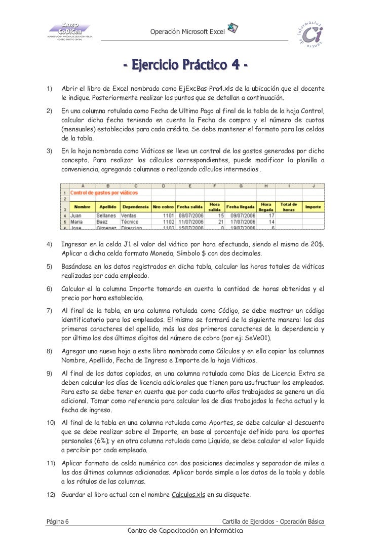 formato para viaticos excel