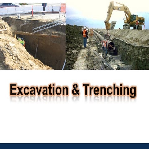 Excavation & Trenching Safety 