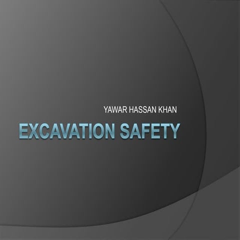 Excavation safety