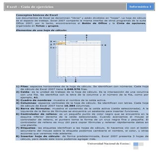 Excel   guía de ejercicios completa