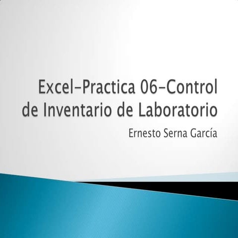 Excel practica 06-control de inventario de laboratorio