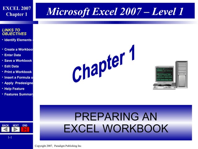 Excel07 l1 ch1