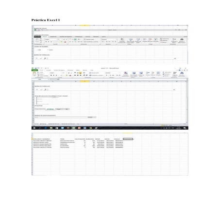 Práctica Excel 1