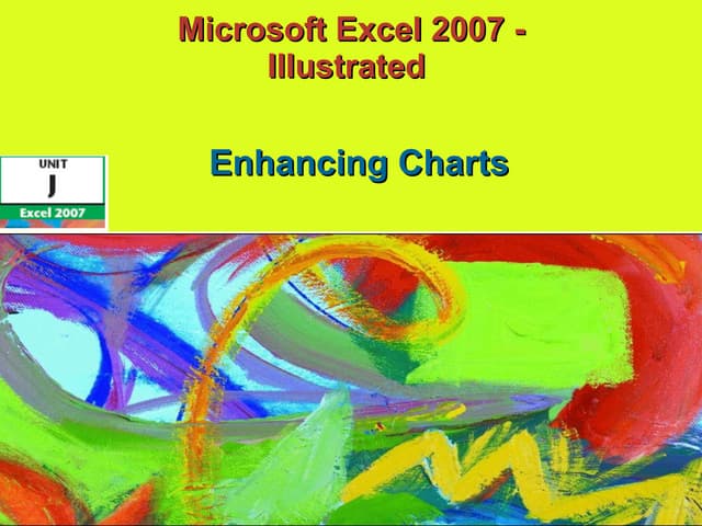 Excel 2007 Unit J