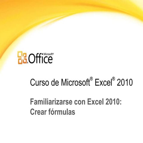 (Excel 2010) creacion de formulas milaulas