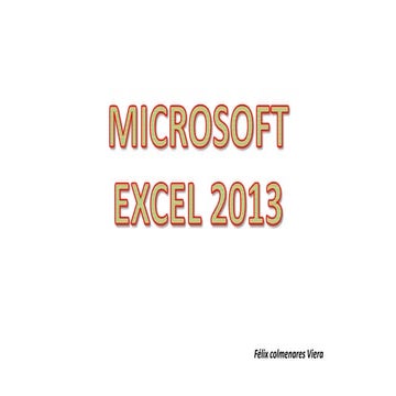 Excel 2013