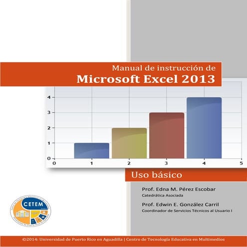 Manual de Excel 2013 | PDF