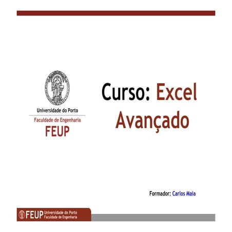 Excel avancado