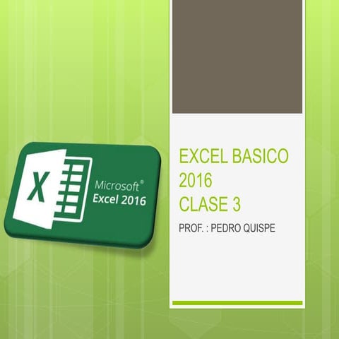 Excel basico clase 4
